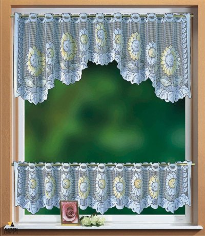 -33500-Scheibengardinen Set 2 Teilig -33500-