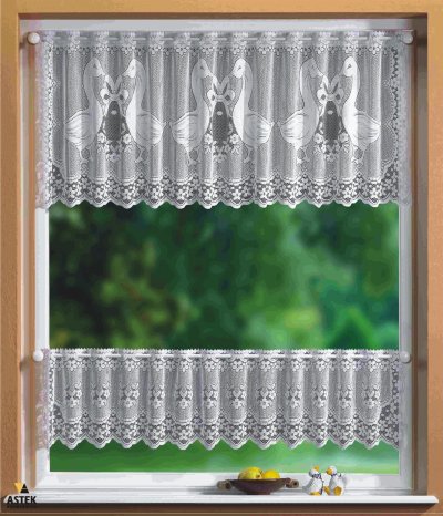 -33500-Scheibengardinen Set 2 Teilig -33500-