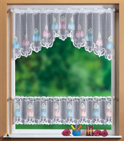 -33520-KIDS Scheibengardinen Set 2 Teilig -33520-
