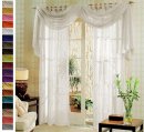 -60999-Voile komplett GARDINEN SET 3tlg. -60999-