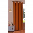 -20400-Vorhang Blickdicht Schlaufenschal aus Microsatin, matt, Kräuselband -20400-