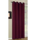 -20405-Vorhang Blickdicht Schal mit Ösen aus Microsatin, matt -20405-
