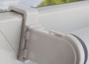 -62010-   Seitenzugrollo Klemmfix Kettenzug Rollo lichtdurchlässig