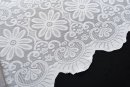 -13117-  Weiß-145x600 C-Bogen Store, Fertig Gardine