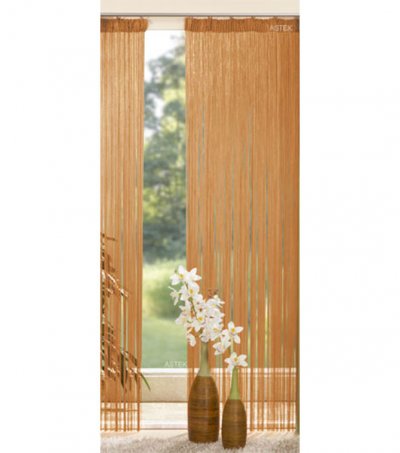 -20303- Sand 250x145 Fadengardine, Tunneldurchzug -20303-