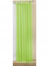 -61000- Apfelgrün 245x140 Schlaufenschal Voile, transparent -61000-