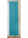 -61000- Türkis 245x140 Schlaufenschal Voile, transparent -61000-