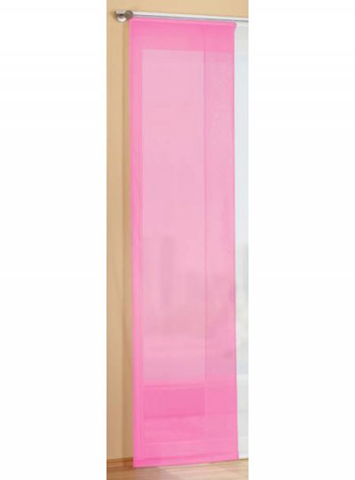 -85589- Rosa 245x60 Flächenvorhang Schiebegardine...