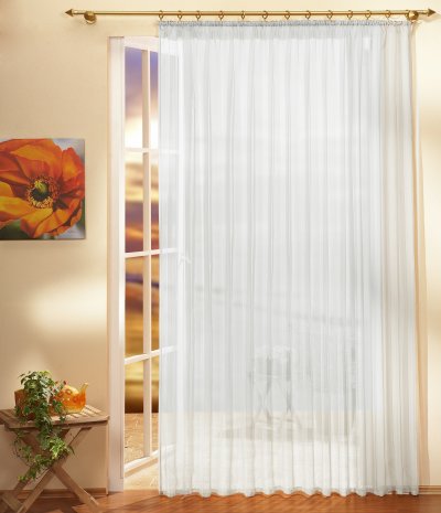 -610001-  Weiß-250x300 Gardinen Store Voile mit...