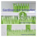 -61175- Weiß 225x140 Schlaufenschal Voile, transparent, Höhen 175 ,225 ,245 ,280 cm -61175-
