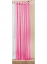 -61175- Rosa 245x140 Schlaufenschal Voile, transparent, Höhen 175 ,225 ,245 ,280 cm -61175-