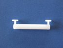 -101-  Weiß-5 Schlaufengleiter, 8 Stück, Länge 5 cm