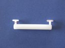 -101-  Weiß-5 Schlaufengleiter, 8 Stück, Länge 5 cm