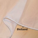 -610011- Weiß 160x450 Gardinen Store Voile mit Kräuselband -610011-