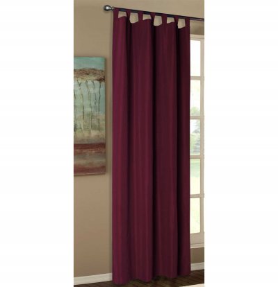 -20400- Bordeaux 175x140 Vorhang Blickdicht...