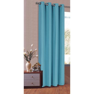 -20405- Türkis 245x140 Vorhang Blickdicht Schal mit...