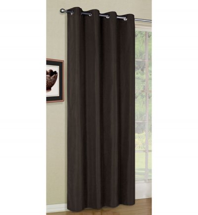 -20405- Braun 245x140 Vorhang Blickdicht Schal mit...