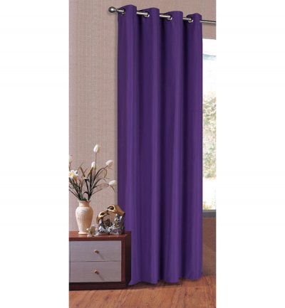 -20405- Lila 245x140 Vorhang Blickdicht Schal mit...
