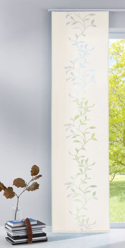-85611-  Creme-245x60 (HxB) Flächenvorhang...