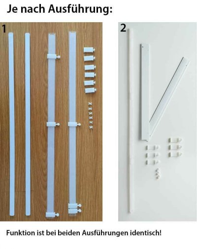 -165665- Creme Grau 245x60 2er-Pack Schiebegardine Flächenvorhang Schiebevorhang Paneelwagen Beschwerungs