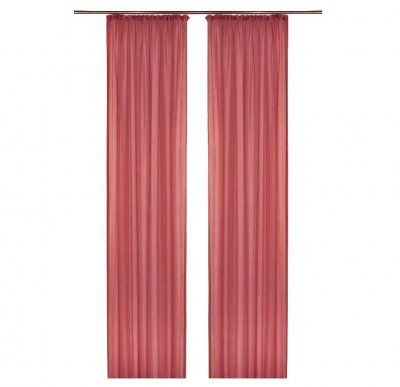 Gardine, 2er Pack, My Home, mit Kräuselband, Farbe...