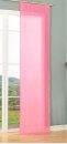 -85620- Pink 245x60 Schiebegardine Flächenvorhang Wildseide Optik Vorhang  cm -85620-