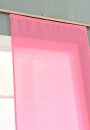 -85620- Pink 245x60 Schiebegardine Flächenvorhang Wildseide Optik Vorhang  cm -85620-