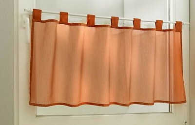 Panneaux, mit Schlaufen, Farbe Terra, Uni, Leicht...