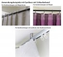 -61500-   Gardine Store Batist Cotton Look transparent