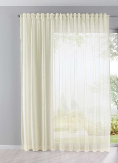 -61500-  Creme-245x295 Gardine Store Batist Cotton Look...