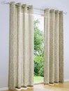 Dekoschal, mit Ösen, Heine Home, Farbe Beige, Design Ornamente, Modern, Blickdicht, Waschbar, in verschiedenen Größen erhältlich