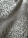 Gardine, Jacquardgewebe, Raschelspitze, Farbe Taupe, Design Baumscheiben, Transparent, Maße HxB 245x140 cm