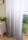 -20425- Grau 245x140 Ösen Vorhang Farbverlauf blickdicht Schal Gardine Microsatin -20425-
