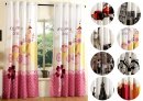 -204902-Vorhang Schal Blickdicht verdeckte Schlaufen Digitaldruck Gardine -204902-