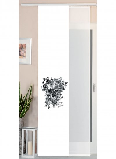 -80400-2er Pack Flächenvorhang Digitaldruck...