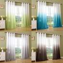 -204252-Schal blickdicht Vorhang Ösen Gardine Microsatin Farbverlauf Microfaser -204252-
