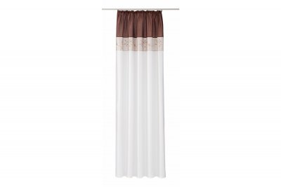 Fertigdeko, mit Kräuselband, Farbe Beere, Design...