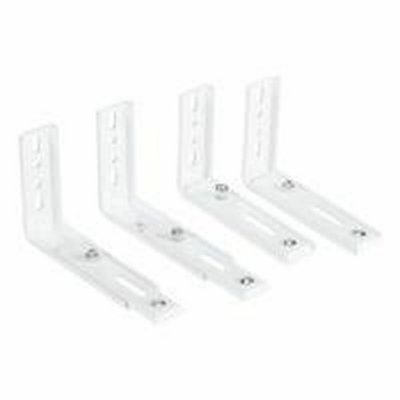 Zubehoer Vertikalj., Farbe , Sunlines Bestehend aus 4 Trägern. Der Wandabstand ist variabel zwischen 11,5 und 16 cm einstellbar.  -270859-