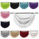 -20405V- Querbehang Segeltuch Microsatin Blickdicht Ösen -20405V-