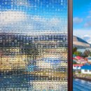 Selbstklebend ohne Klebstoff Fensterfolie 2D/3D Statisch Folie Sichtschutzfolie 16000