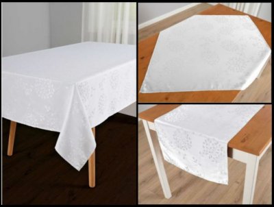 -201070-Yasmin Jacquard Tischdecke Tischläufer...