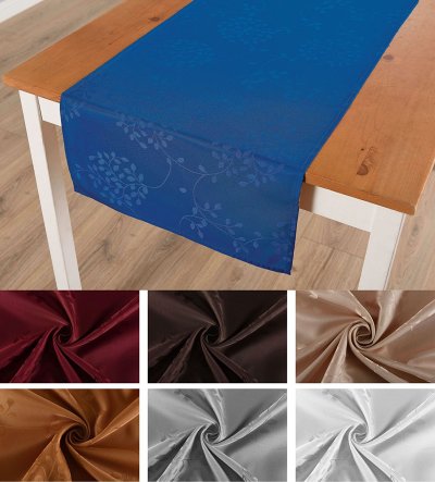 -201070-Yasmin Jacquard Tischdecke Tischläufer...