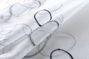 -112230-AURA Stickerei Gardinen Set 4 Tlg. Tunneldurchzug Gardinenband -112230-