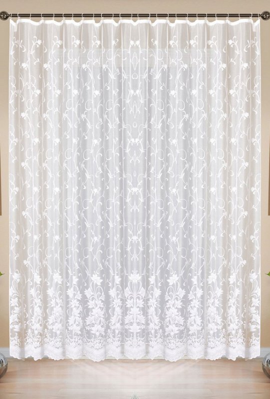 -13146- Jacquard Store »Koblenz«, Fertig Gardine Universalband HxB 245x450 cm