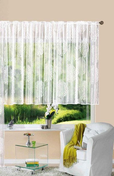 -13143- Jacquard Store »Fabio«, Fertig Gardine Universalband, Tunnelduchzug HxB 175x300 cm