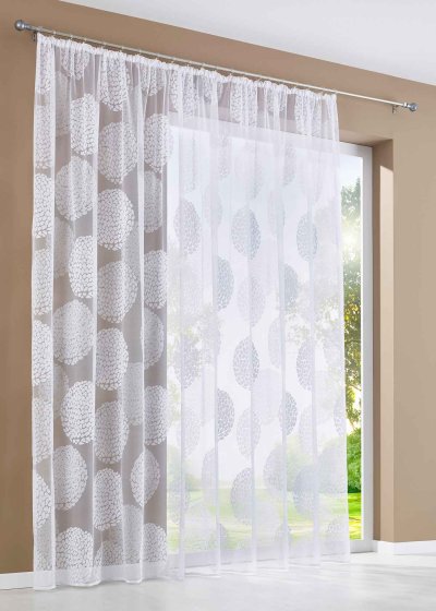 -13143- Jacquard Store »Fabio«, Fertig Gardine Universalband, Tunnelduchzug HxB 175x300 cm