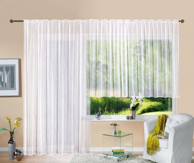 -13145- Jacquard Store »Isabella«, Fertig Gardine Universalband, Tunnelduchzug HxB 245x300 cm