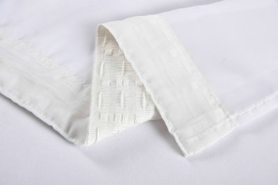 -112230Set- Aura Lila HxB 150x90 cm Stickerei Gardinen Set 4 Tlg. Tunneldurchzug Gardinenband Voile Gardine