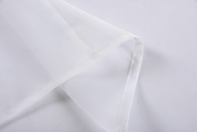 -112230Set- Welle Lila HxB 150x90 cm Stickerei Gardinen Set 4 Tlg. Tunneldurchzug Gardinenband Voile Gardine