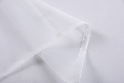 -112230Set- Aura Grün HxB 150x90 cm Stickerei Gardinen Set 4 Tlg. Tunneldurchzug Gardinenband Voile Gardine